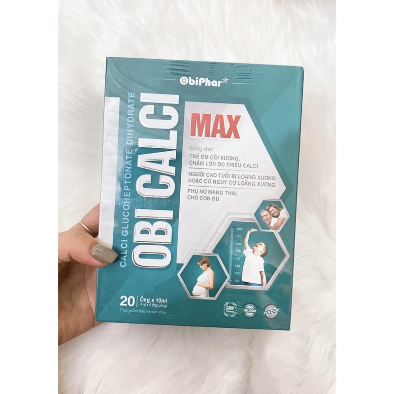 OBI CALCI MAX - Bổ sung calci, vitamin d3