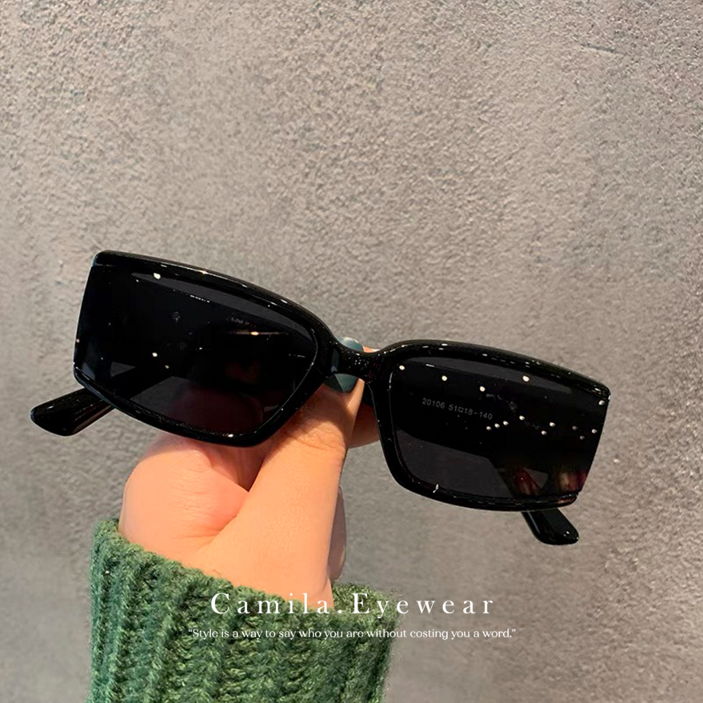 Kính mát nam nữ CAMILA mắt vuông thời trang cá tính unisex C5270