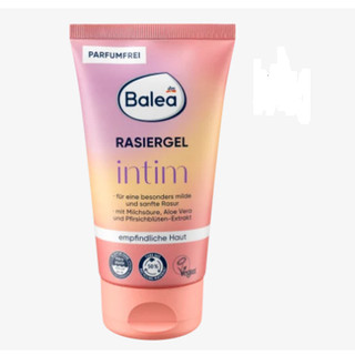 Gel cạo lông vùng bikini Balea Rasiergel intim 150ml của Đức