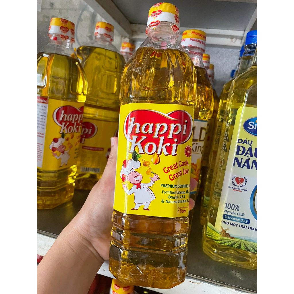 Dầu ăn Happi Koki 1lit