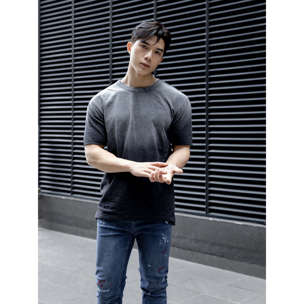 Áo Thun Nam Free Edge Gradient BW, Chất Vải Thun Cotton Xược Thoải Mái, AT0070, SOMEHOW