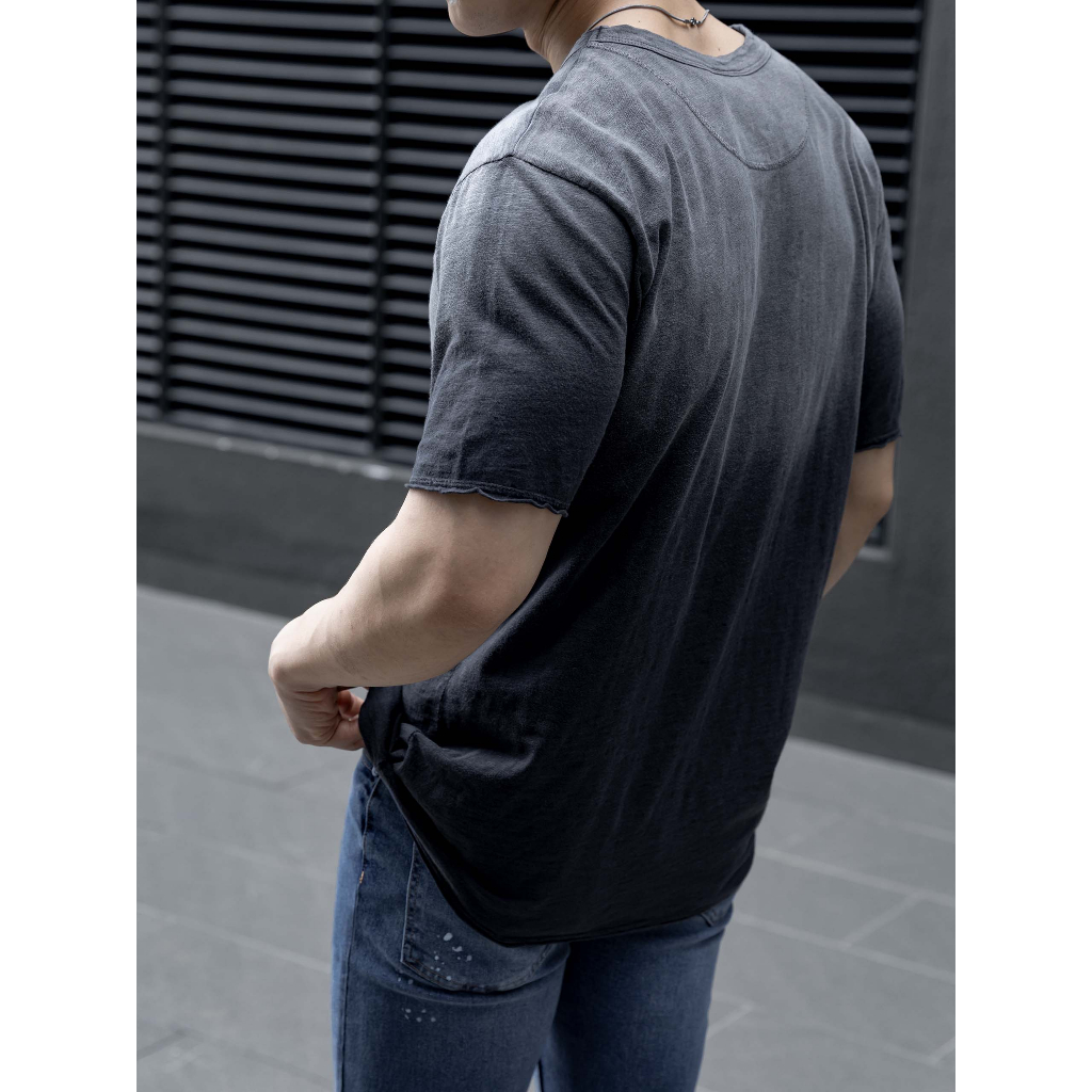 Áo Thun Nam Free Edge Gradient BW, Chất Vải Thun Cotton Xược Thoải Mái, AT0070, SOMEHOW