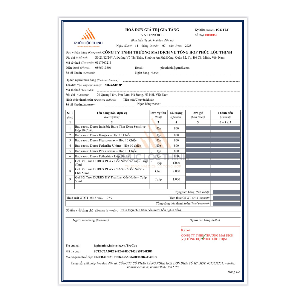 Gel Bôi Trơn DUREX PLAY Gốc Nước cao cấp - Tuýp 50ml