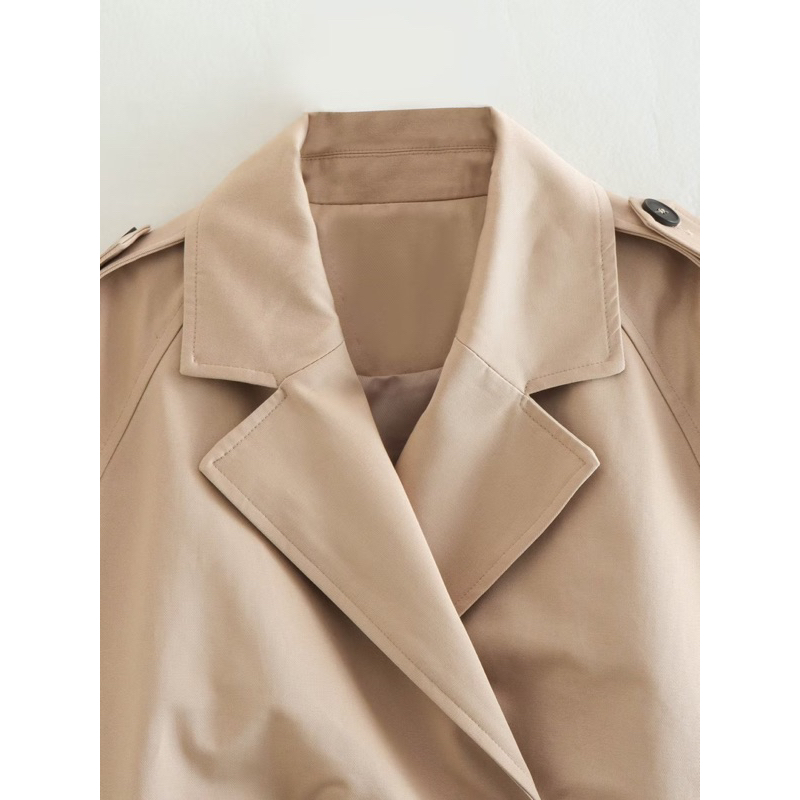 Áo khoác mangto dáng ngắn ZR mẫu mới 2023