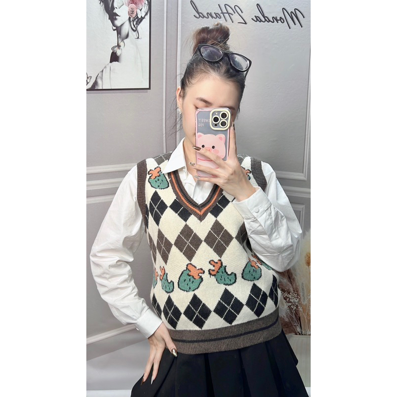 Áo len gi-lê nam nữ 2hand tuyển chọn  link1