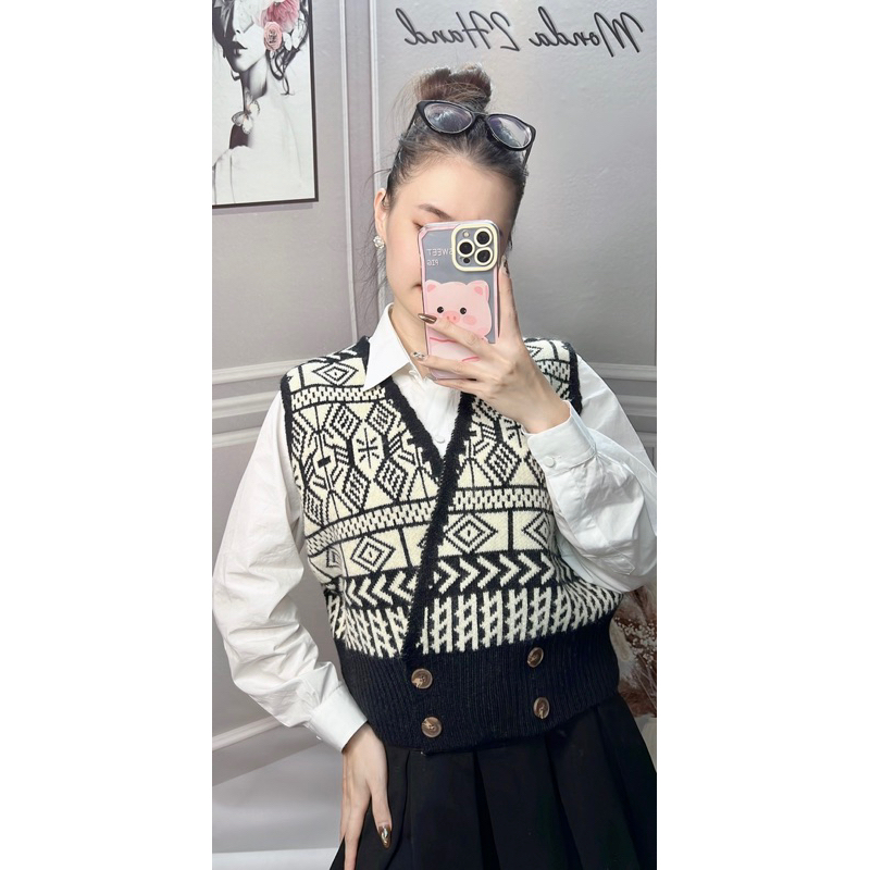 Áo len gi-lê nam nữ 2hand tuyển chọn  link1