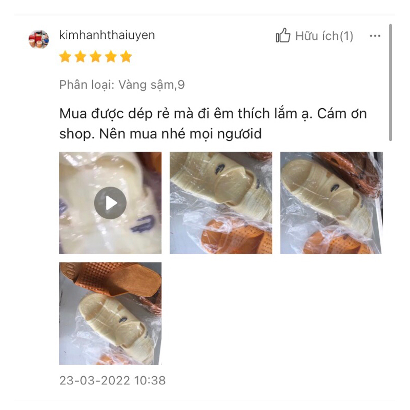Dép nhựa nam cá sấu màu kem| AShoes VNXK