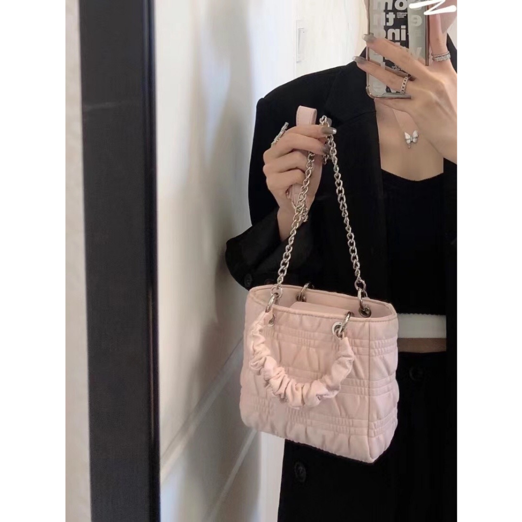 Túi xách màu hồng xinh xắn cho nữ mã t83