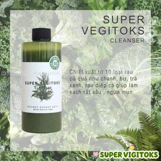 SỮA RỬA MẶT THẢI ĐỘC SUPER VEGITOKS CLEANSER