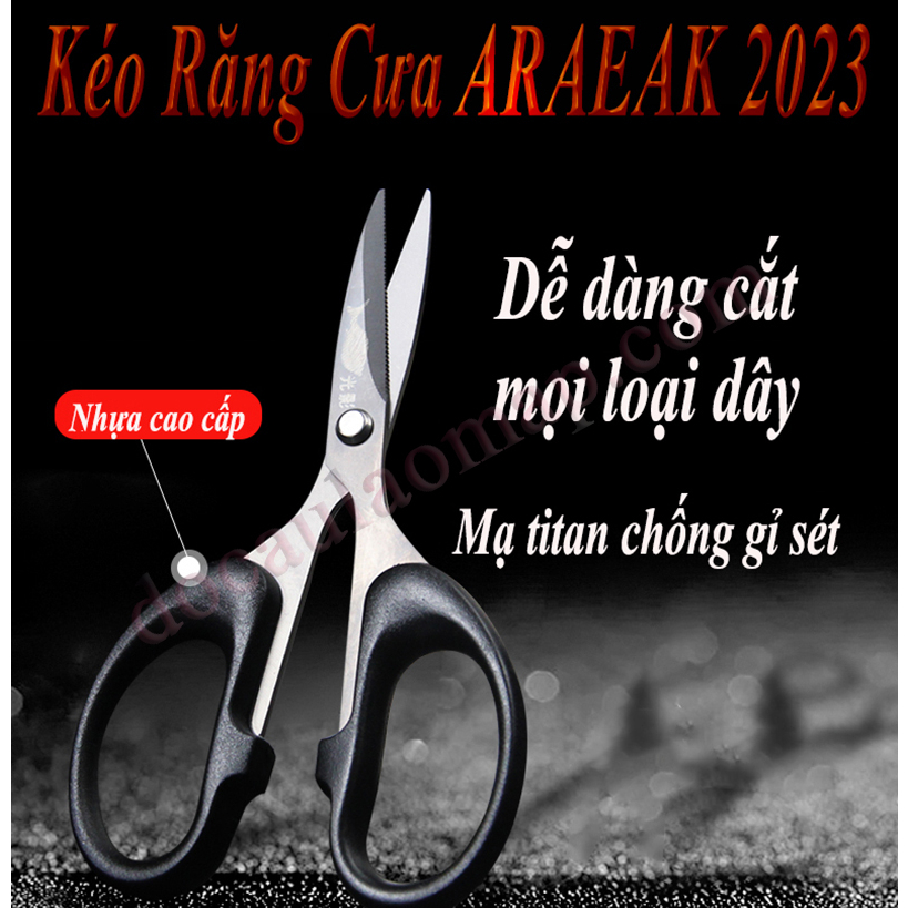 Kéo  Răng Cưa Araeak