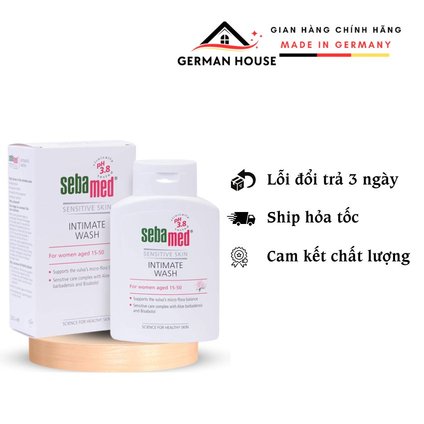 DUNG DỊCH vệ sinh Sebamed 50+ - Hàng Đức - German House
