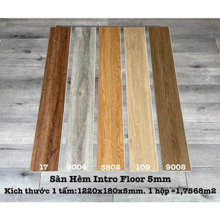 Sàn nhựa hèm khóa dày 5mm