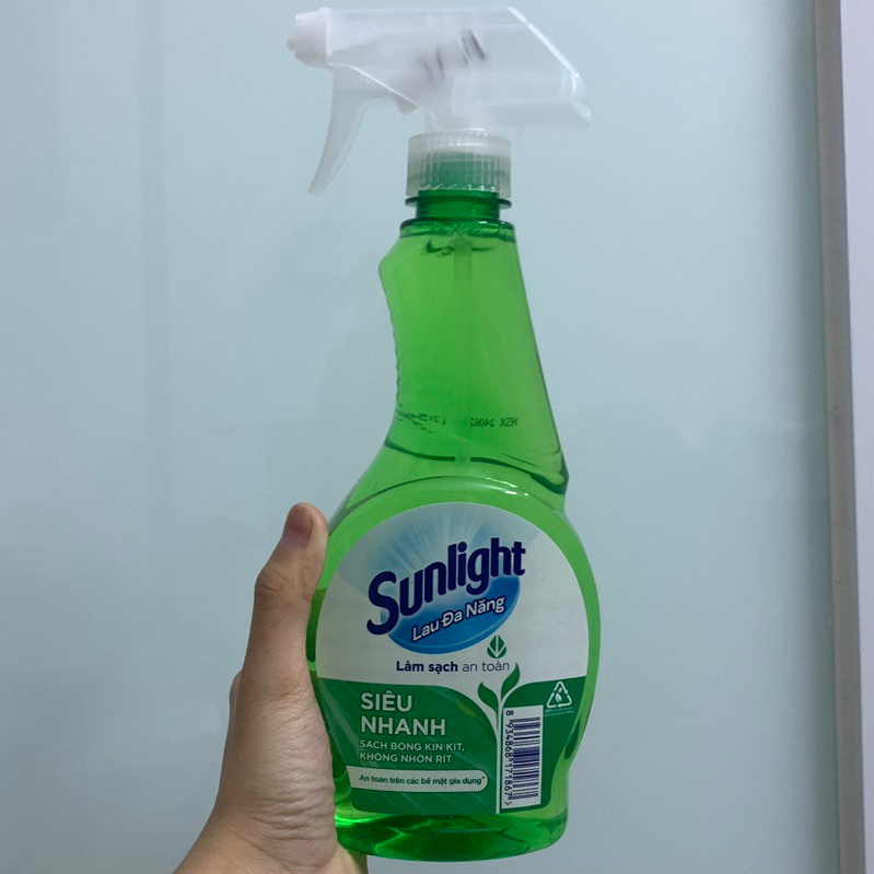 Nước lau đa năng Sunlight làm sạch an toàn siêu nhanh 520ml