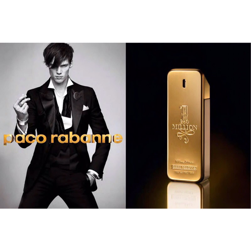1 vial chính hãng nước hoa Paco Rabanne 1 milion edt 1.5ml nước hoa nam lịch lãm vui vẻ quyến rũ