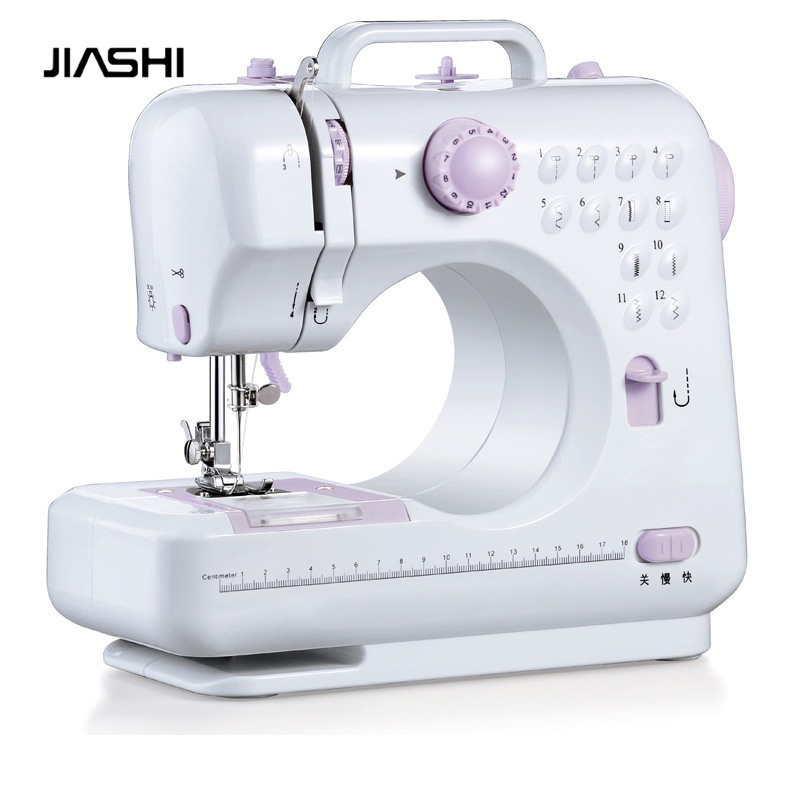 Máy May Gia Đình Mini Đa Năng, Máy may gia đình nhà xưởng loại nhỏ mini bằng điện Có thể chọn 12 loại dấu vết dòng