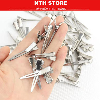 Kẹp sóng nước mỏ vịt nhỏ làm tóc bằng thép chính hãng