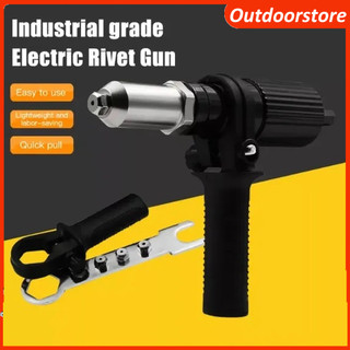  FREESHIP Bộ đầu rút đinh tán rive gắn máy khoan cao cấp bộ đầu chuyển đổi máy khoan thành đầu rút đinh rive chuyên 