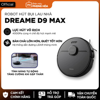 Robot Hút Bụi Lau Nhà Dreame D9 Max – Bản Quốc Tế - BH 12 Tháng