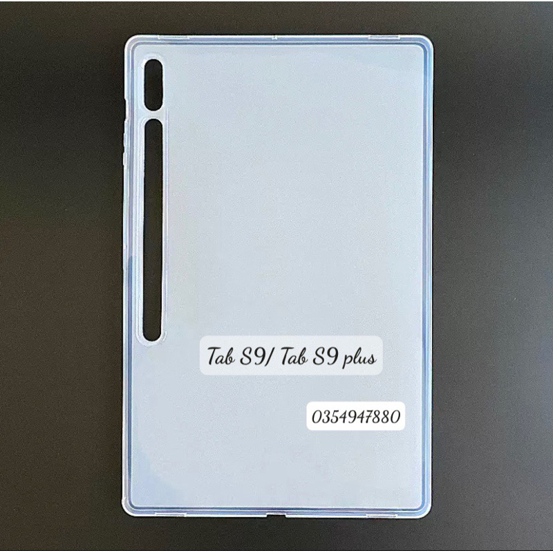 Ốp lưng dẻo nhám cho Samsung Tab S9/ Tab S9 Plus/ S9+ chống vân tay mỏng nhẹ ôm máy