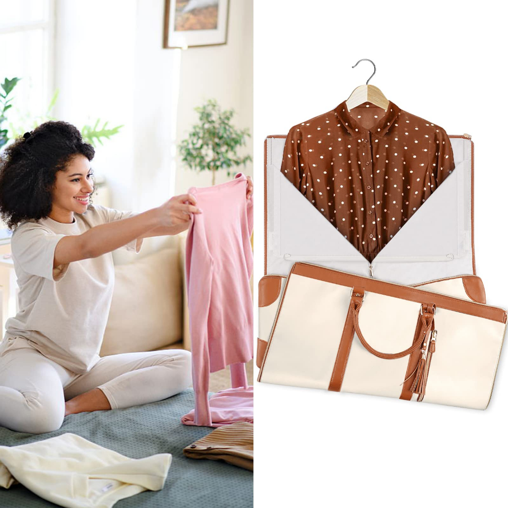 Túi Đi Công Tác Du Lịch Đựng được cả Vest Đầm Suits Travel Bags Unisex ☘️AsiaMart88 ☘️