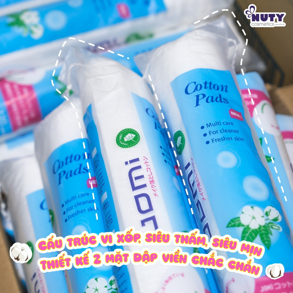 Bông Tẩy Trang Jomi Cotton Pad
