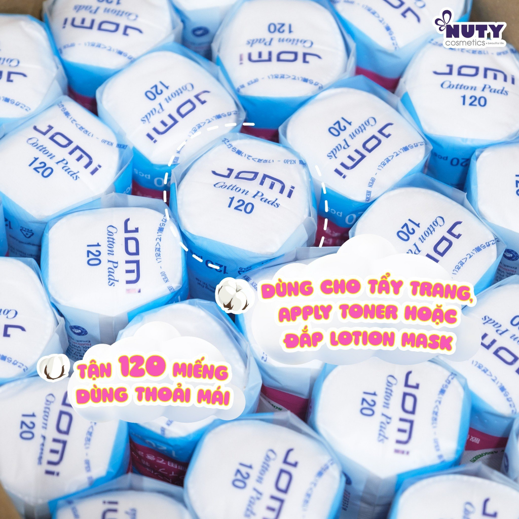 Bông Tẩy Trang Jomi Cotton Pad