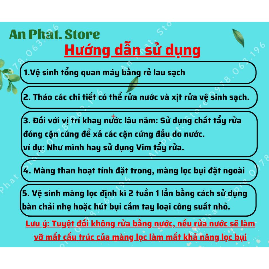 Màng lọc Sharp : KC-Y65, C100, Z65, W65, A70, B70, Y70, KC-700Y, KC-65E, KC-650Y.. Màng lọc cho máy lọc nội địa nhật