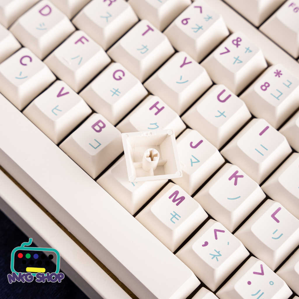 Keycap PBoW nhựa PBT dyesub rẻ đẹp, 140 nút cherry profile