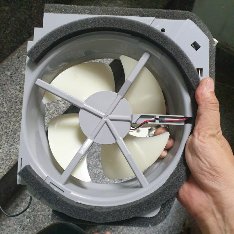 Quạt Samsung lắp tủ lạnh, chạy 12v ~ 18v chế quạt pin, quạt mát, hút mùi...