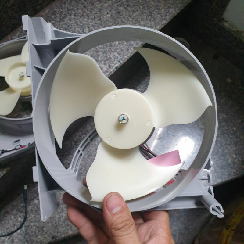 Quạt Samsung lắp tủ lạnh, chạy 12v ~ 18v chế quạt pin, quạt mát, hút mùi...