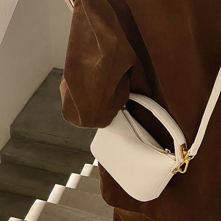 Túi xách cầm tay nữ 2 màu xinh xắn chất da PU mẫu mới mã t102