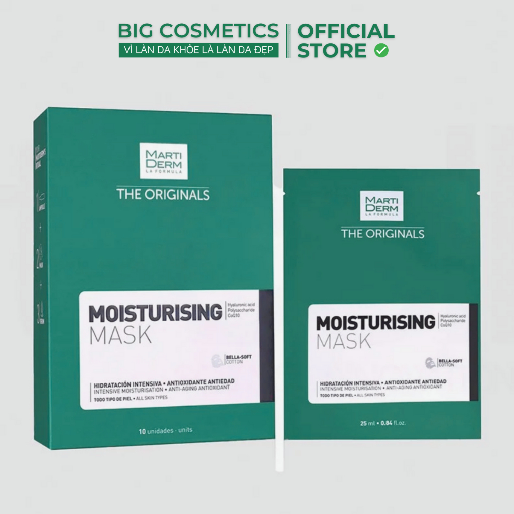 Mặt Nạ Dưỡng Ẩm Da MartiDerm THE ORIGINALS MOISTURISING MASK