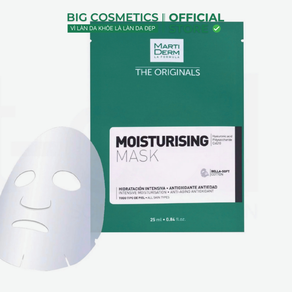 Mặt Nạ Dưỡng Ẩm Da MartiDerm THE ORIGINALS MOISTURISING MASK