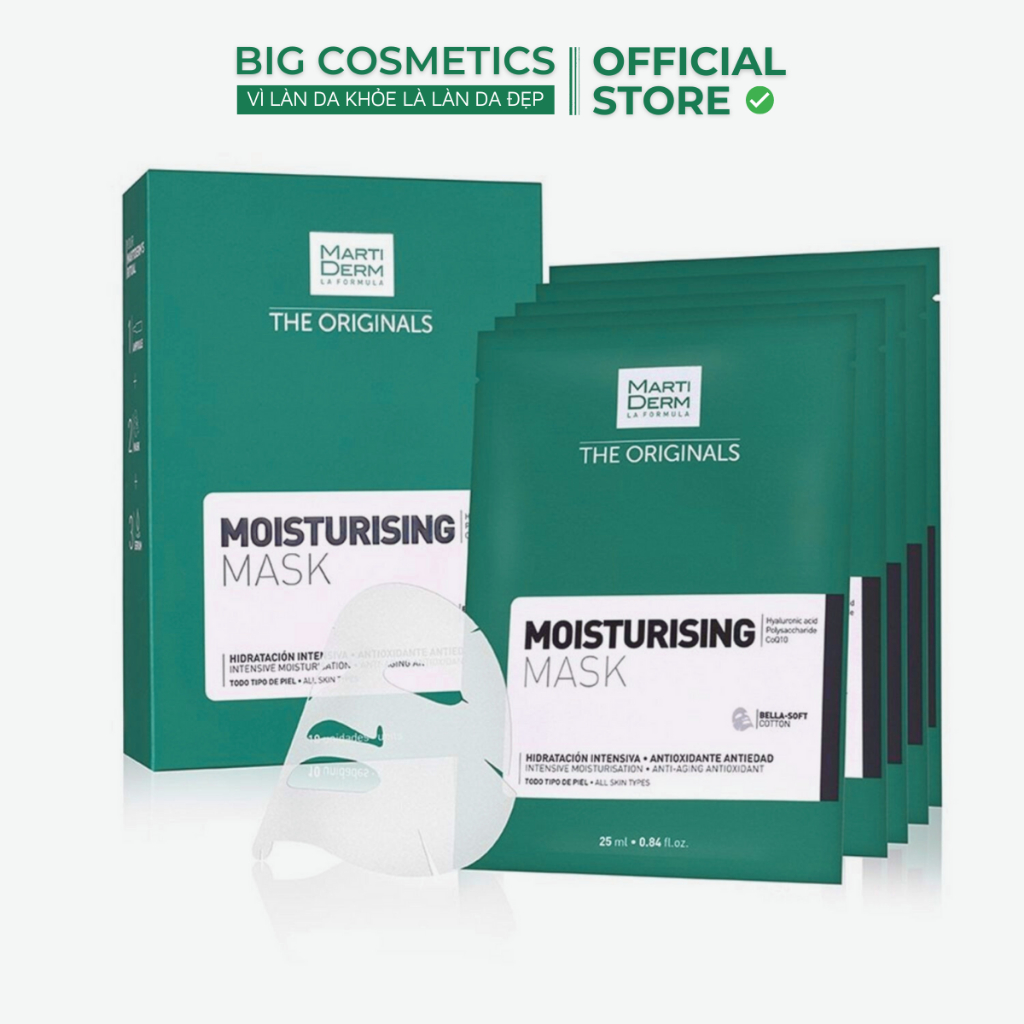 Mặt Nạ Dưỡng Ẩm Da MartiDerm THE ORIGINALS MOISTURISING MASK