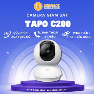 [Hỏa Tốc - HCM] Camera Wifi TP-link Tapo C200 Camera 360 1080p | Hàng Chính Hãng | Bảo Hành 24TH | Mimax Store
