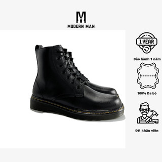 Giày Boots Cao Cổ Dr. Martens 1460 Nam Nữ, Da Bò Nhập Khẩu, Đế Khâu BH 12 Tháng