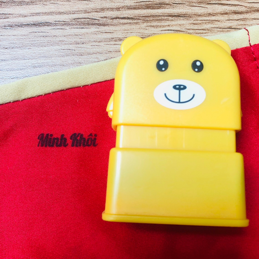 Con Dấu In Tên Bé Lên Quần Áo, Mũ, Tất, Vớ