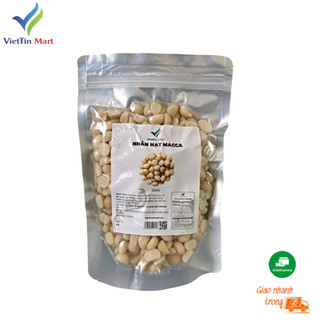 Nhân Hạt Macca Tách Vỏ Vỡ Đôi Viettinmart 500G Đóng zip Hút chân không
