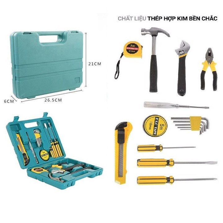 Bộ dụng cụ sửa chữa trong gia đình tiện ích