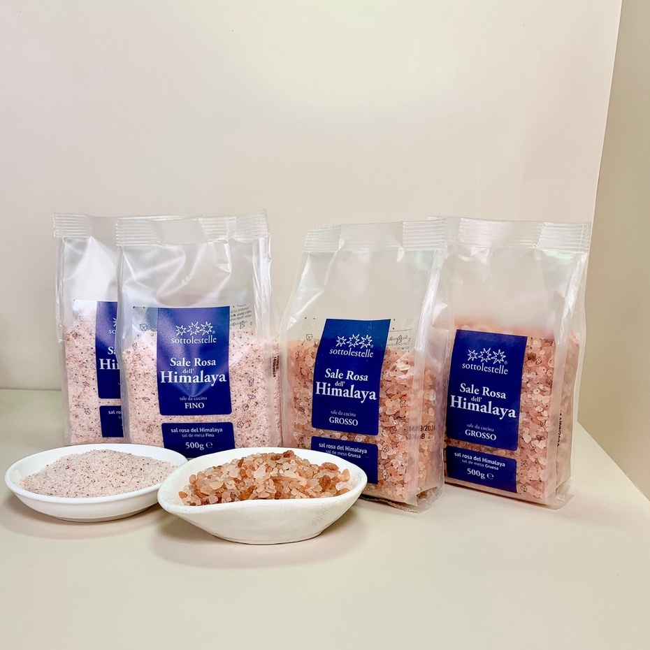 Muối hồng Himalaya (Himalayan Pink Salt) - Sottolestelle - 500g