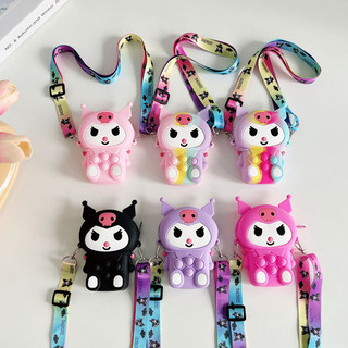 Túi đeo chéo - túi pop it hình kuromi siêu xinh