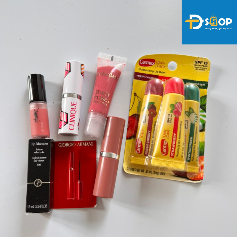 Các hãng son minisize của các thương hiệu nổi tiếng - nhiều mẫu và màu khác nhau