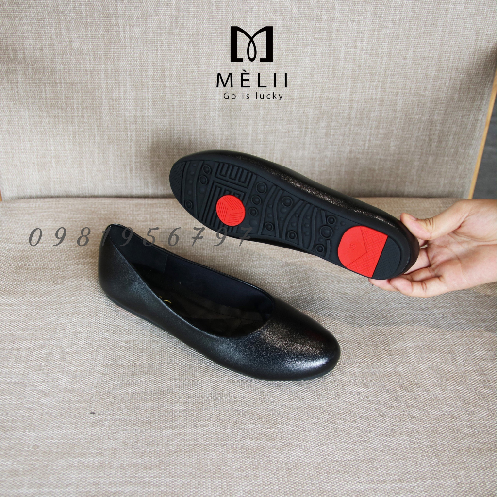 Giày bệt nữ 1 phân vnxk chính hãng - Giày búp bê công sở có bigsize