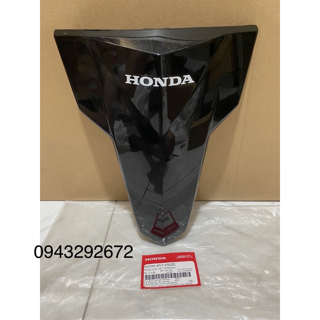 Mặt Nạ Wave Blade Số (2015 > 2016) Màu Đen Honda (64200K57V50ZE)