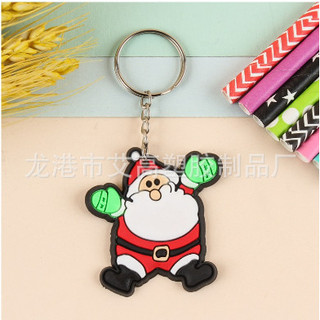 Móc Khóa Cao su chủ đề Noel ( giao ngẫu nhiên )