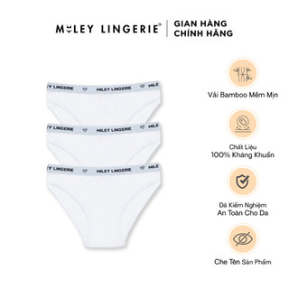 Combo 6 quần lót nữ miley lingerie vải sợi bamboo cao cấp miley nature fbs0201-0101