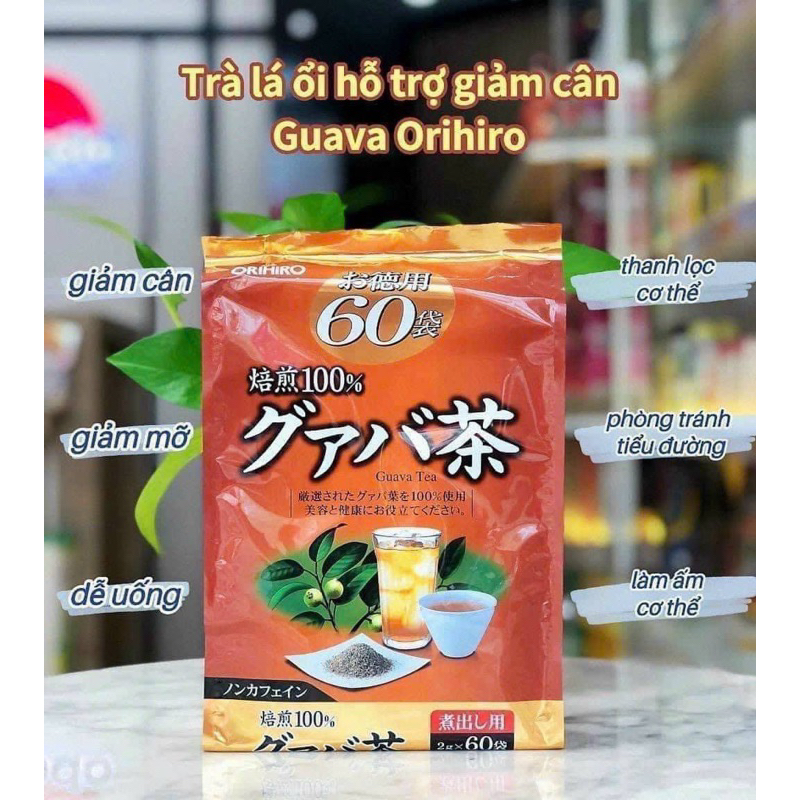 Trà Lá Ổi Orihir0 Nhật Bản