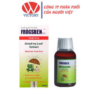 Siro Ho Frogsben Ext - Giúp giảm ho, tan đờm, giảm đau rát họng, khản tiếng - 125mL - VIC Pharmacy