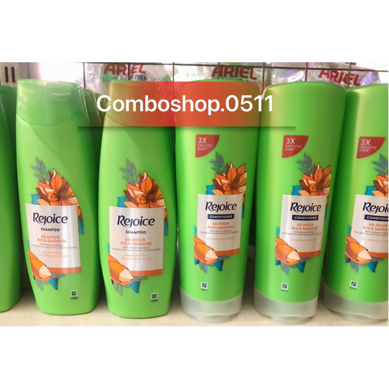 Dầu gội Rejoice siêu mềm mượt 320ml - dầu xả 320ml
