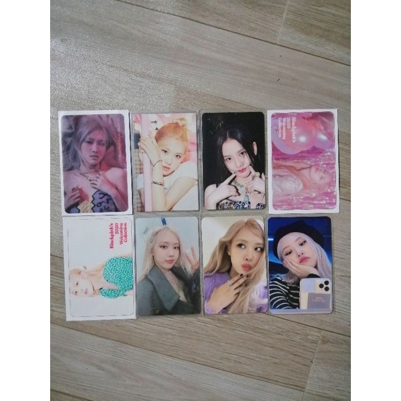 Card Rosé chính hãng card R Blackpink off R bông off